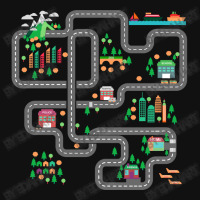 Play Mat Road Map, Racing Car Play Mat Funny Fathers Day Gift Baby Bibs | Artistshot