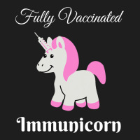 Fully Vaccinated Immunicorn Cute Unicorn Pun Pro V Classic T-shirt | Artistshot