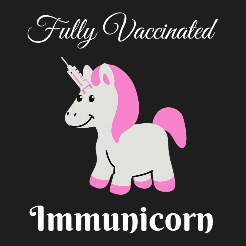 Fully Vaccinated Immunicorn Cute Unicorn Pun Pro V Classic T-shirt by CharleaPeguer | Artistshot