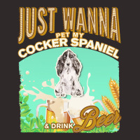 Cocker Spaniel T  Shirt Dog Owner, Just Wanna Pet My Cocker Spaniel & Racerback Tank | Artistshot