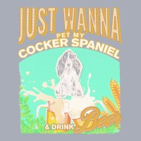 Cocker Spaniel T  Shirt Dog Owner, Just Wanna Pet My Cocker Spaniel & Tank Dress | Artistshot