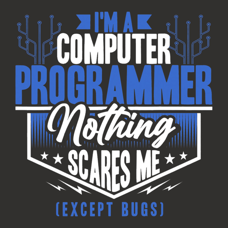 Funny Programmer Computer Nerd Nothing Scares Me E Champion Hoodie | Artistshot