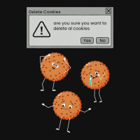 Funny Computer Programmer Delete All Cookies Choco Crew Socks | Artistshot