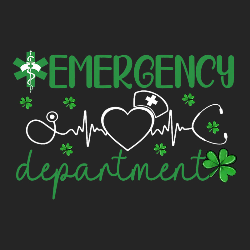 Emergency Department Funny Er Nurse Irish St Patri Unisex Hoodie | Artistshot