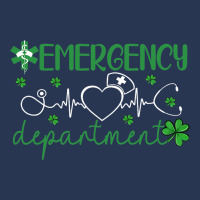 Emergency Department Funny Er Nurse Irish St Patri Men Denim Jacket | Artistshot