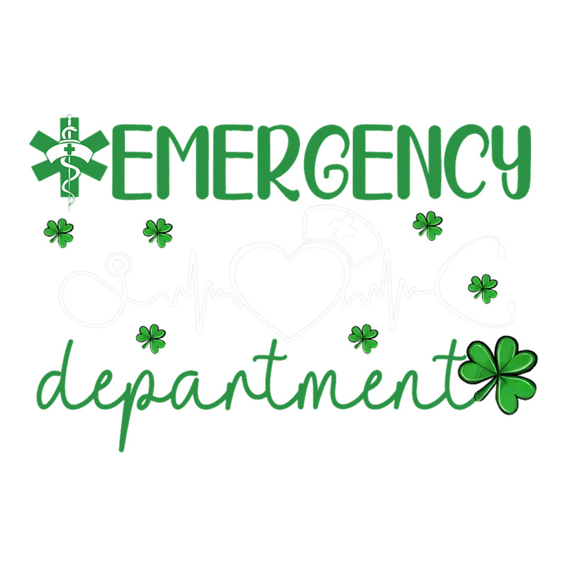 Emergency Department Funny Er Nurse Irish St Patri Sticker | Artistshot