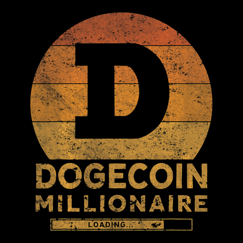 Dogecoin Millionaire Vintage Design For Dogecoin M Adjustable Cap by FriedaBarcia | Artistshot