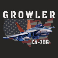 Ea18g Growler Electronic Warfare Aircraft Military Ladies Fitted T-shirt | Artistshot