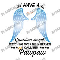 My Pawpaw Is My Guardian Angel Raglan Crop Top | Artistshot