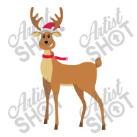 Christmas Reindeer Raglan Crop Top | Artistshot