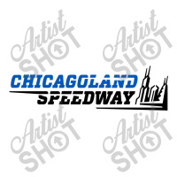 Chicagoland Speedway Raglan Crop Top | Artistshot