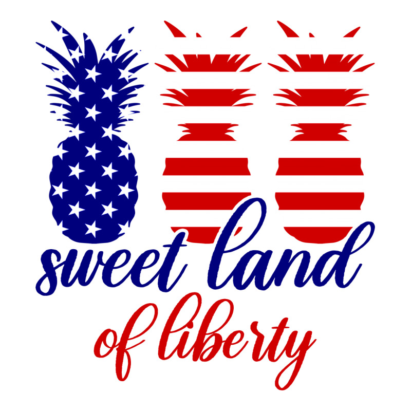 Sweet Land Of Liberty Raglan Crop Top by autlu2024 | Artistshot