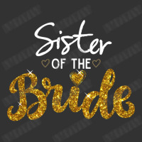 Sister Of The Bride Cute Golden Glitter Imitation Bridal Party Sister' Baby Bodysuit | Artistshot