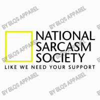 National Sarcasm Society Like We Need Your Support Raglan Crop Top | Artistshot