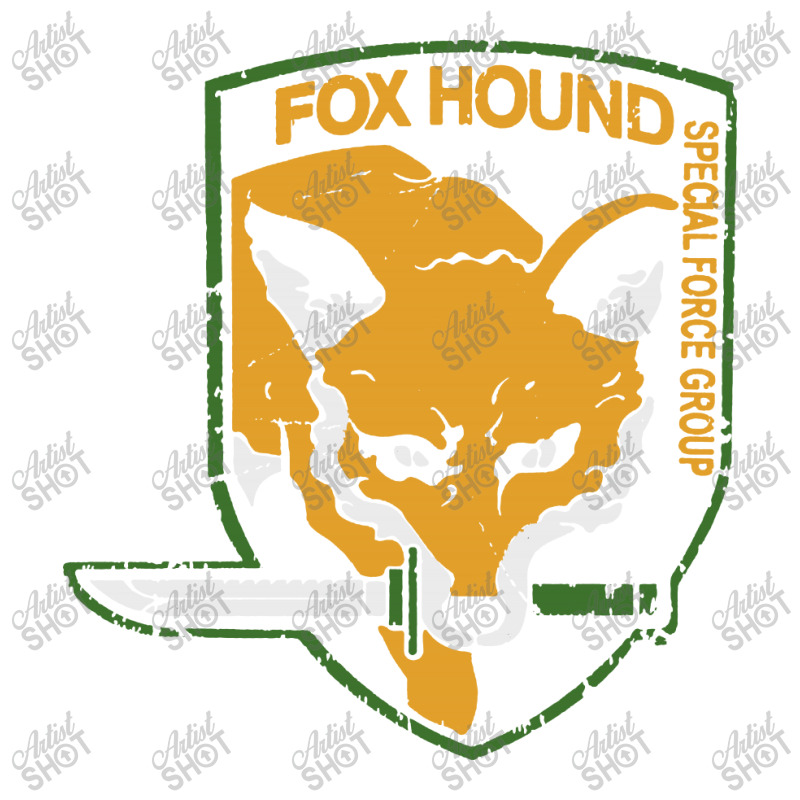 Metal Gear Solid Fox Hound Raglan Crop Top by Creative Tees | Artistshot