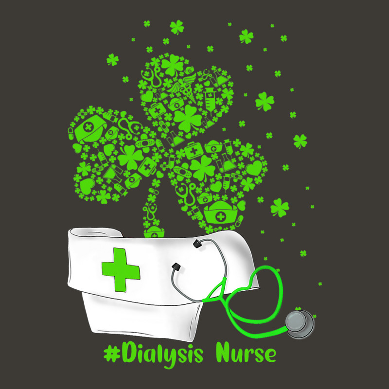 Dialysis Nurses Cap Stethoscope Shamrock St Patric Bucket Hat by RenaHetrick | Artistshot