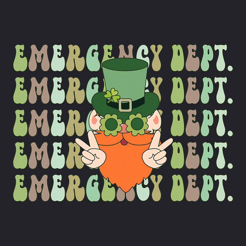 Emergency Department St Patricks Day Er Ed Nurse R Unisex Sherpa-lined Denim Jacket | Artistshot