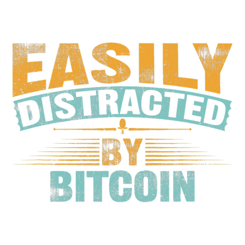 Easily Distracted By Bitcoin Miner Mining Trading Raglan Crop Top by StevieDerry | Artistshot