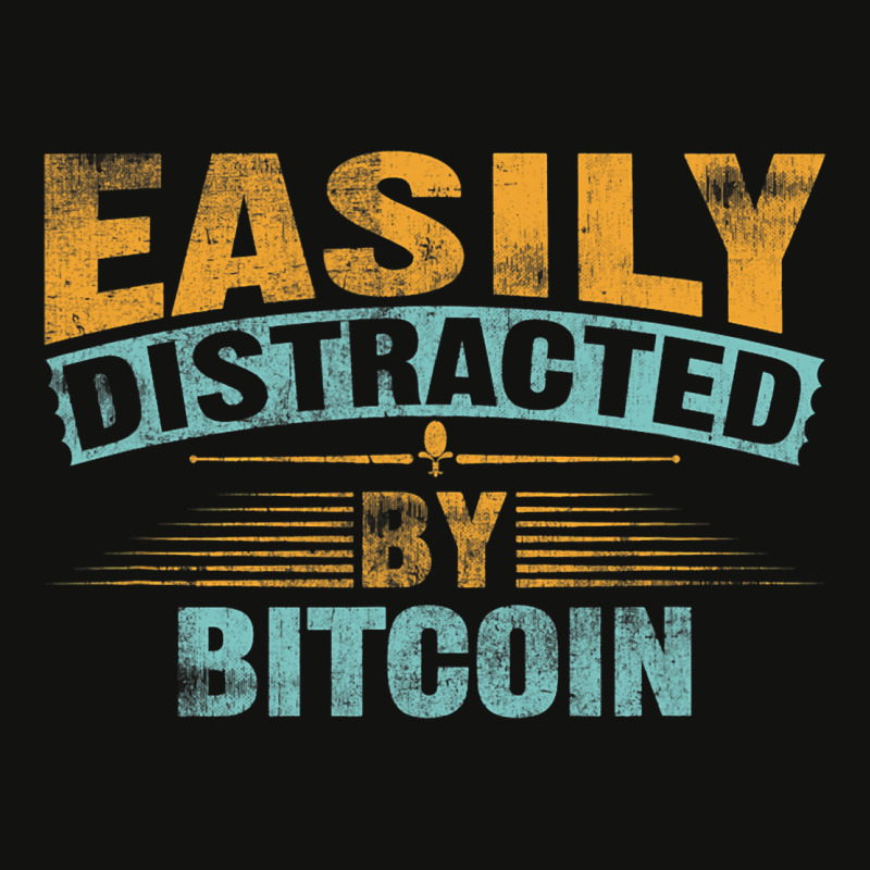 Easily Distracted By Bitcoin Miner Mining Trading Scorecard Crop Tee by StevieDerry | Artistshot