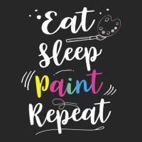 Eat Sleep Paint Repeat Shirt Artist Painter Gifts  Men's T-shirt Pajama Set | Artistshot