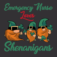 Emergency Nurse Loves Shenanigans St. Patricks Day Vintage Short | Artistshot