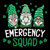 Emergency Nurse Squad Funny Gnomes Nurse St Patric Adjustable Cap | Artistshot