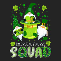 Emergency Nurse Squad Nursing St Patrick Day Gnome 3/4 Sleeve Shirt | Artistshot