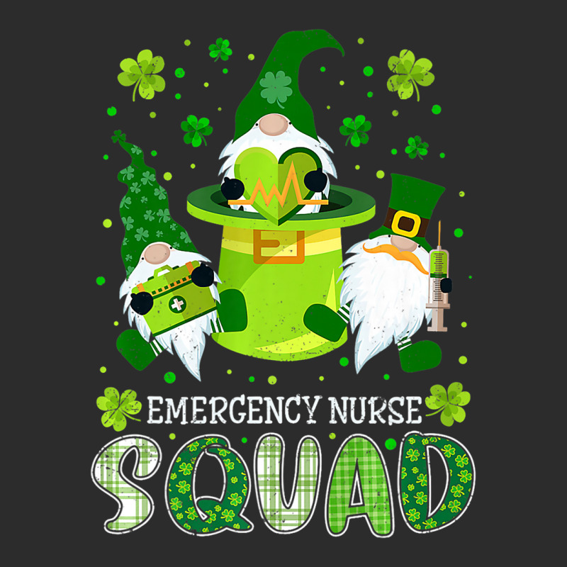 Emergency Nurse Squad Nursing St Patrick Day Gnome Exclusive T-shirt | Artistshot