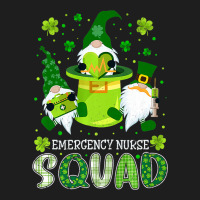 Emergency Nurse Squad Nursing St Patrick Day Gnome Classic T-shirt | Artistshot