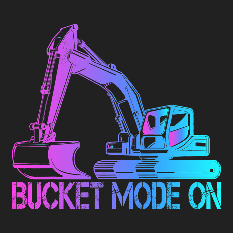 Excavator Operator Bucket Mode On 1 Basic T-shirt | Artistshot