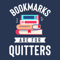 Funny Bookmarks Are For Quitters Reading Librarian Ladies Denim Jacket | Artistshot