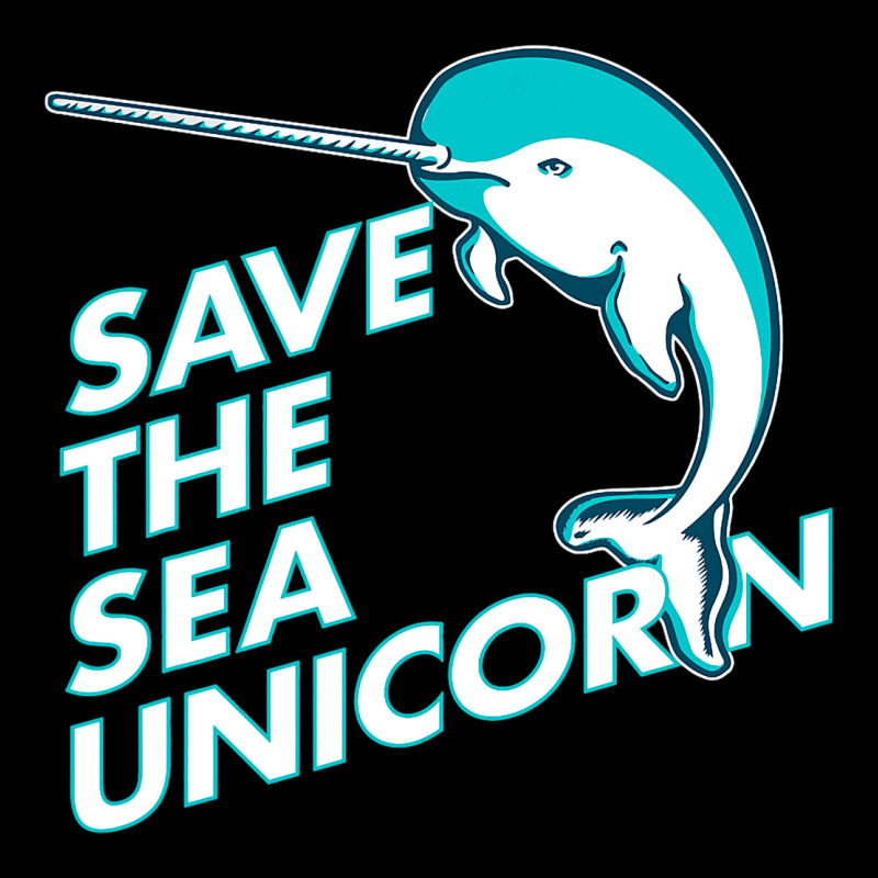 Funny Save The Sea Unicorn Narwhal T Shirt Long Sleeve Shirts by RowdyTroutman | Artistshot