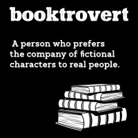 Funny Booktrovert Definition Librarian Gifts For B V-neck Tee | Artistshot