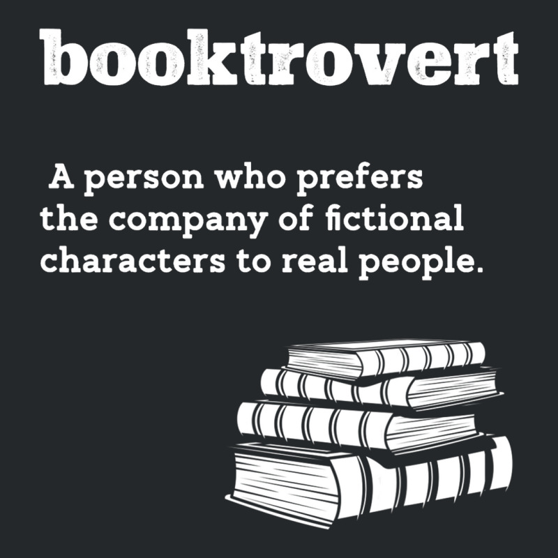 Funny Booktrovert Definition Librarian Gifts For B Crewneck Sweatshirt by DericLawlea | Artistshot