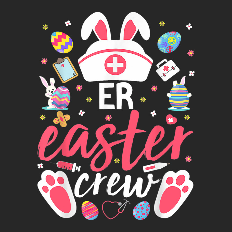 Er Easter Nurse Crew Easter Day Emergency Room Nur Men's T-shirt Pajama Set | Artistshot