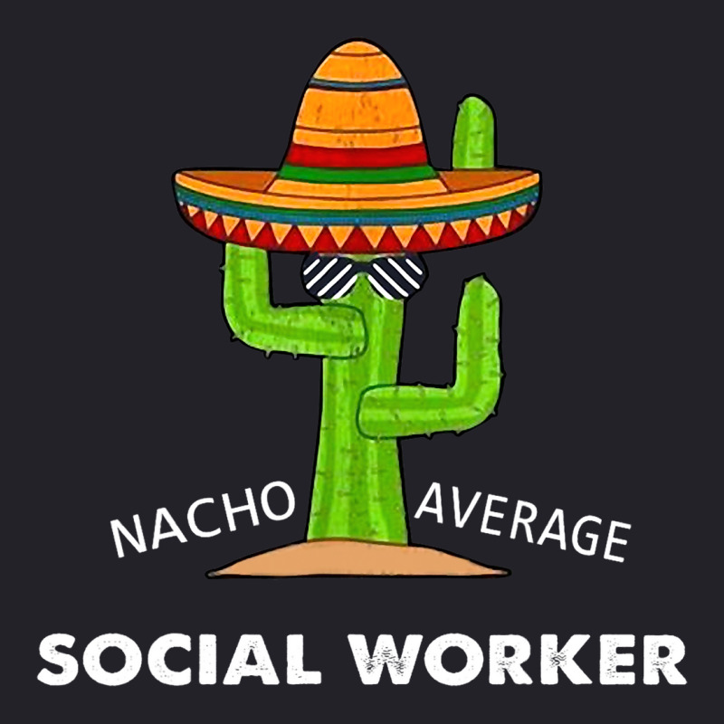 Funny Meme Saying Nacho Average Social Workermexic Unisex Sherpa-Lined Denim Jacket by CalliopEasley | Artistshot