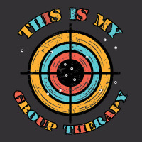 This Is My Group Therapy Gun Range Target Shooting Vintage Short | Artistshot