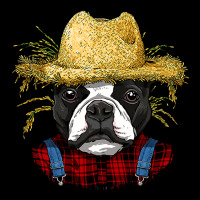 Boston Terrier Dog Farmer Farming Agriculture Pet Youth Hoodie | Artistshot