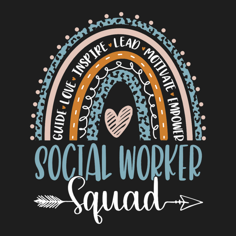 Social Worker Squad Week Rainbow Appreciation Day  Classic T-shirt by DericLawlea | Artistshot