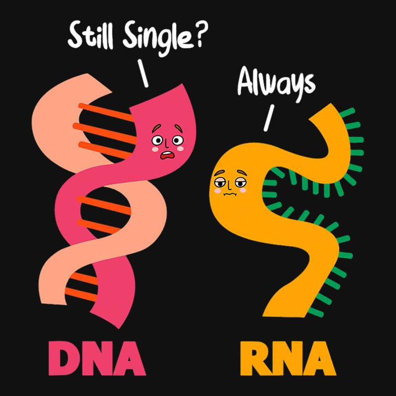 Still Single Always Dna Rna Chains Biology Lover B Rectangle Patch | Artistshot