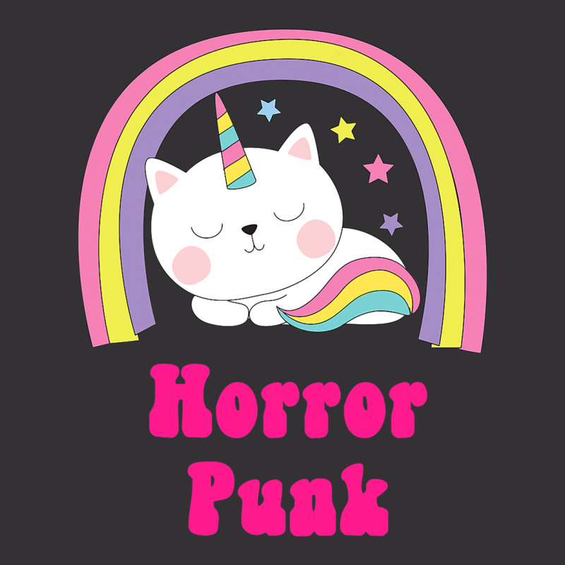 Sarcastic Retro Rainbow Music Funny Unicorn Horror Vintage Short | Artistshot