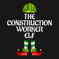 The Construction Worker Elf Christmas Career Costu Flannel Shirt | Artistshot