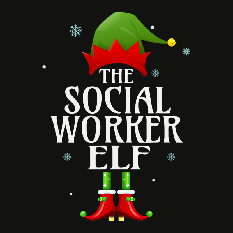 Social Worker Elf Xmas Groupe Matching Pajama Chri Scorecard Crop Tee by MaritzaCoats | Artistshot