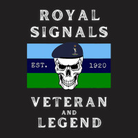 Royal Signals Clothing Veteran And Legend. T-shirt | Artistshot