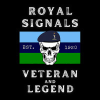 Royal Signals Clothing Veteran And Legend. V-neck Tee | Artistshot