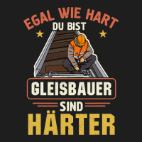 Track Builder Rail Worker Construction Employees P Classic T-shirt | Artistshot