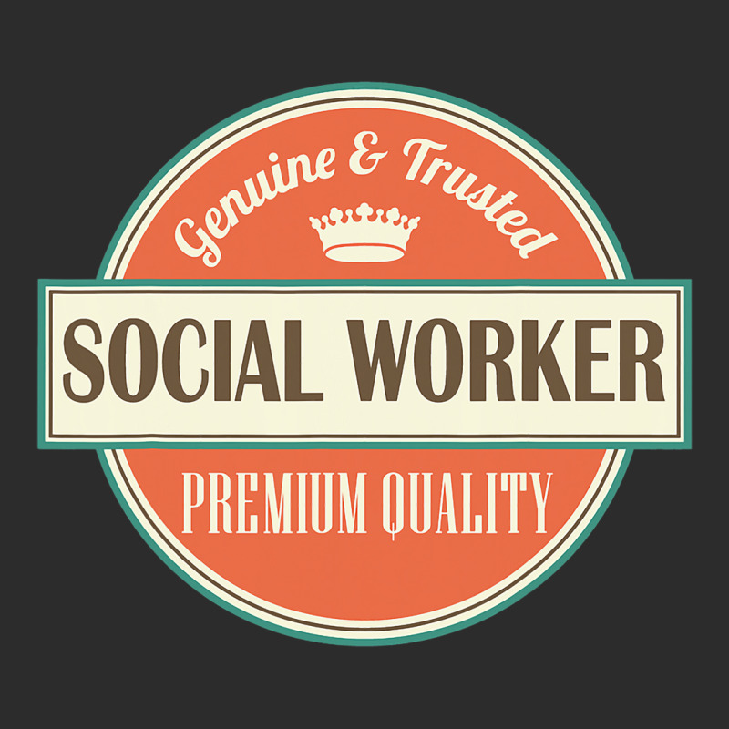 Social Worker Vintage Job Logo Tee Exclusive T-shirt by KrishaAltamiran | Artistshot