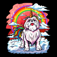 Shih Tzu Unicorn Rainbow Women Kids Girls Puppy Ow V-neck Tee | Artistshot