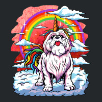 Shih Tzu Unicorn Rainbow Women Kids Girls Puppy Ow Crewneck Sweatshirt | Artistshot