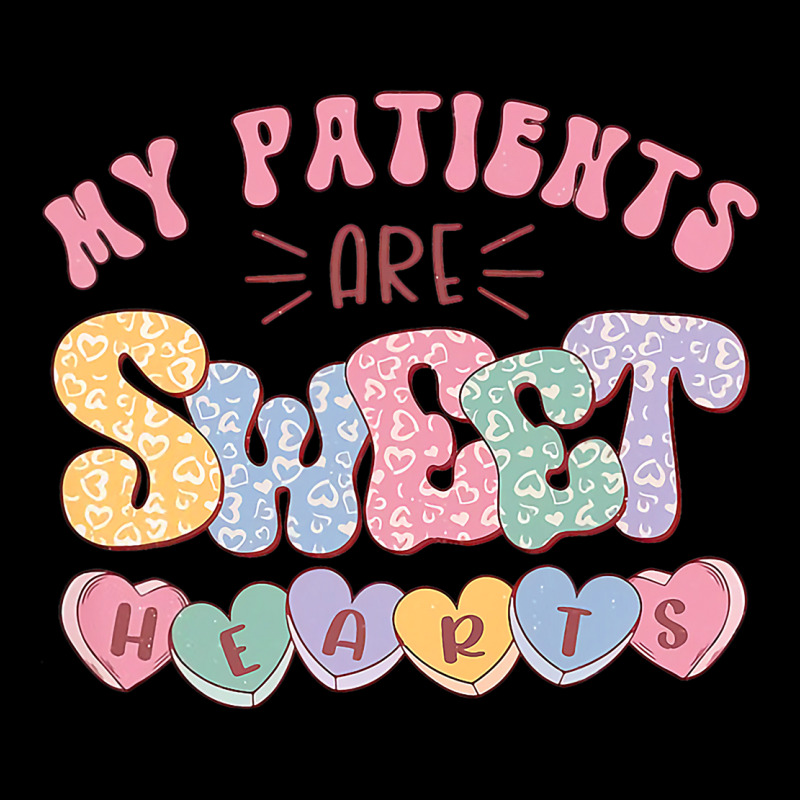 Retro Valentines Day Nurse My Patients Are Sweet H Legging by FriedaBarcia | Artistshot